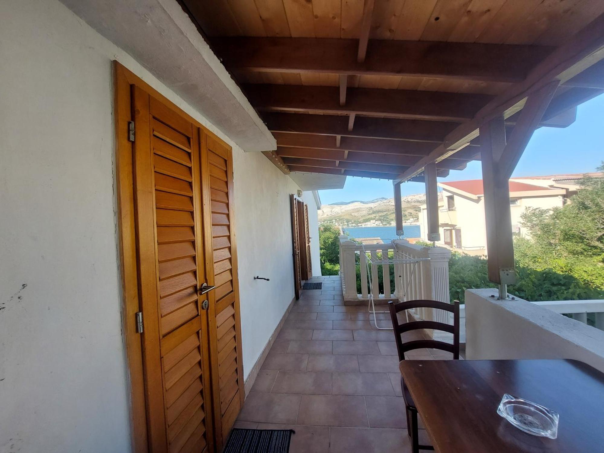 Studio Apartment Iva - 50 M From The Sea-Balcony Pag Town Bagian luar foto